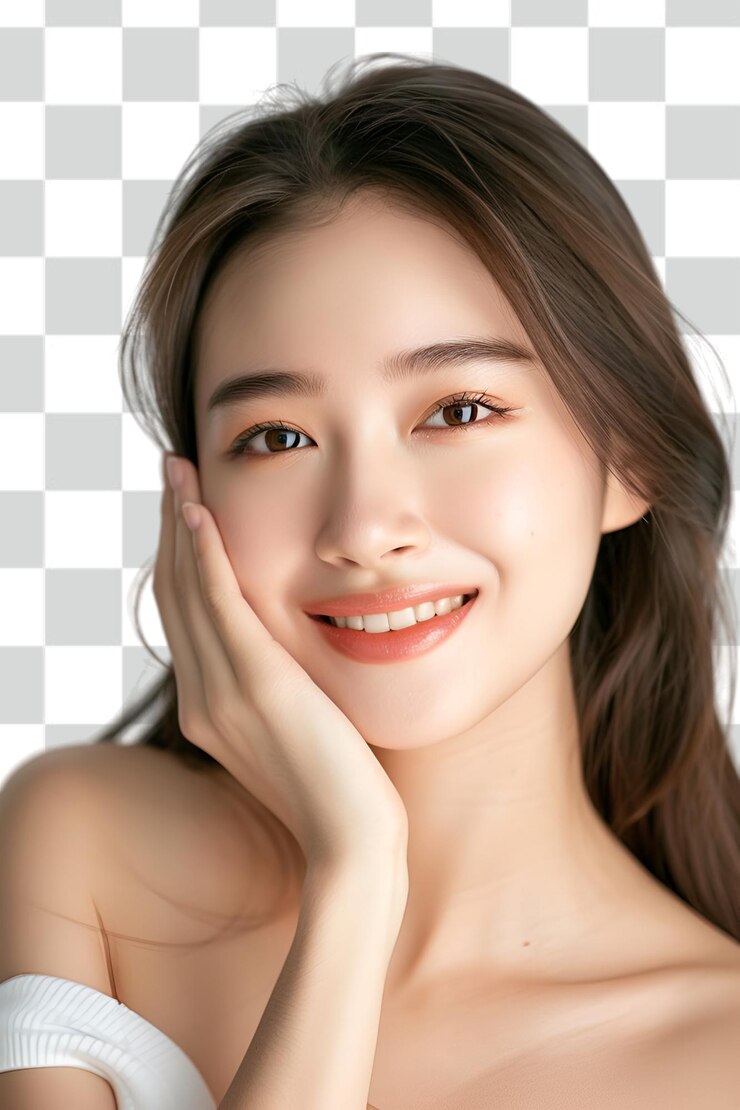 透明な女性の背景