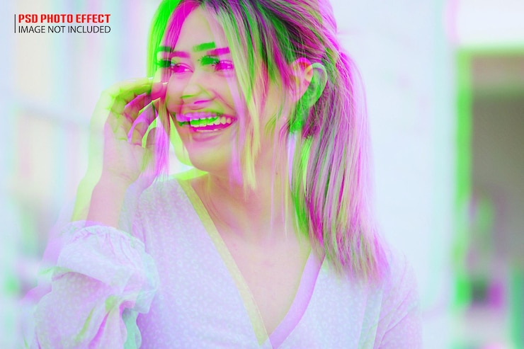 PSD a woman with blonde hair and a white shirt is smiling and wearing a white shirt that says quot a day
