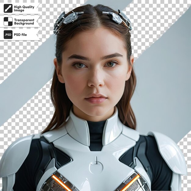 a woman with a computer logo that says  super hero  on it