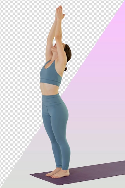 Man doing urdhva namaskarasana yoga pose. Standing with upavishtha konasana  exercise. Flat vector illustration isolated on white background 15397760  Vector Art at Vecteezy