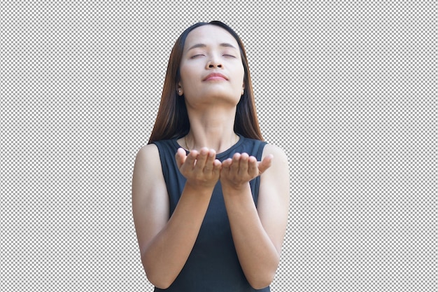 woman039s hands gracefully ascend invoking the sacred to bless the gods