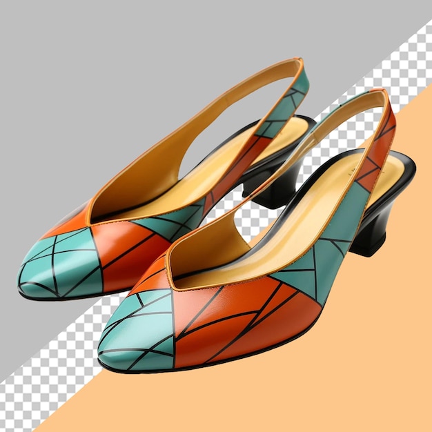 PSD women flats png