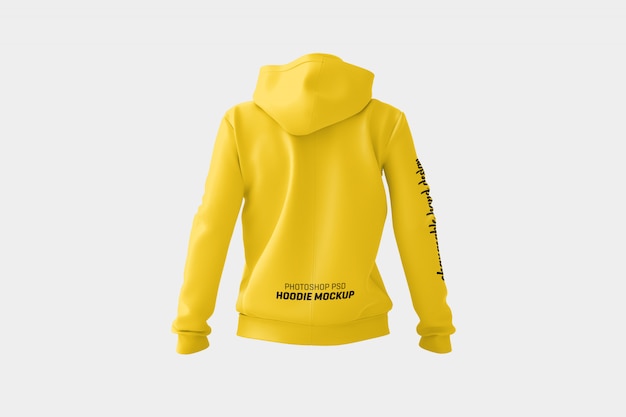 PSD women hoodie mock up