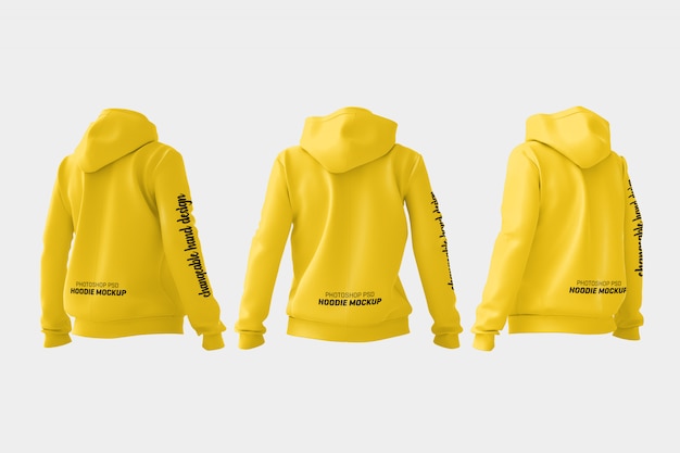 PSD women hoodie mock up