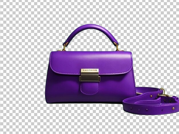 Women purple purse handbag