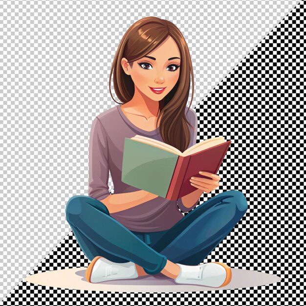 PSD 女性 読書