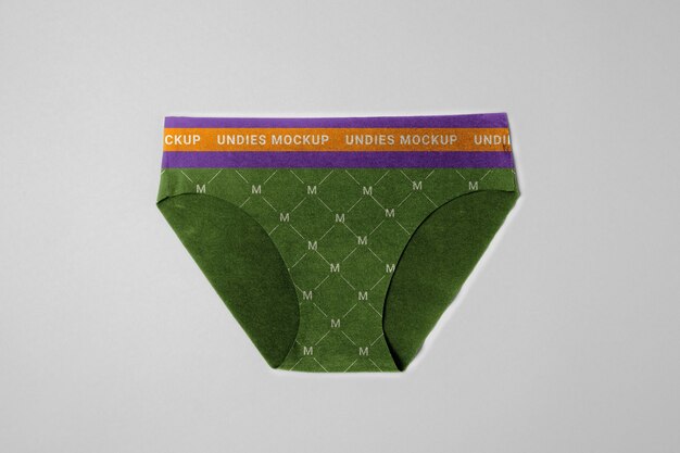 PSD women underwear mockup design