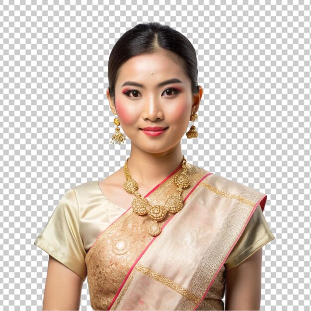 PSD women wearing thai clothing