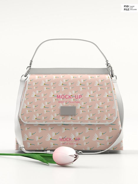 Womens bag mockup