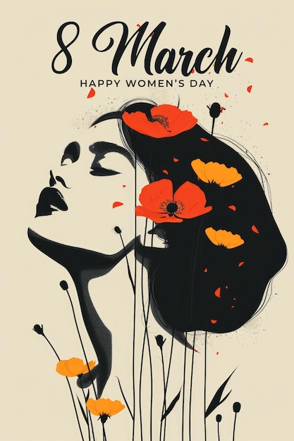 PSD womens day 8 march postertemplate