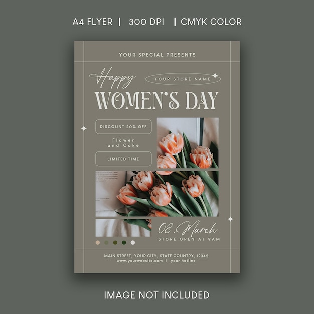 Womens Day Sale Flyer