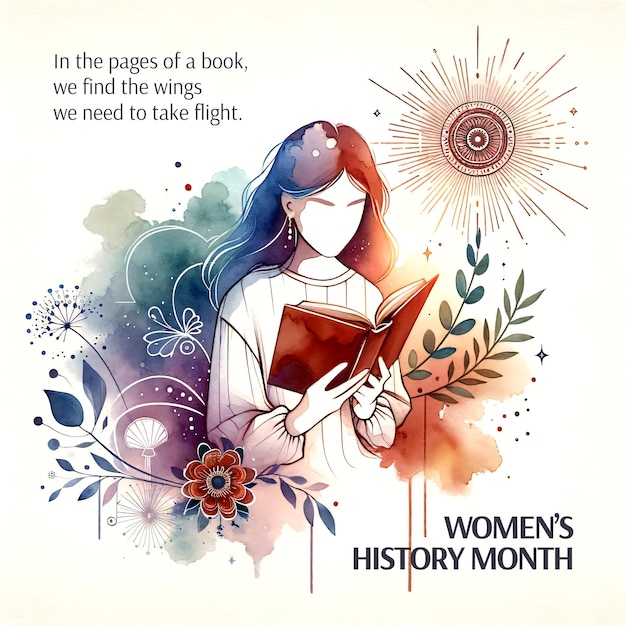 Womens history month International Womens day Social media post