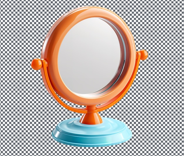 Wonderful interactive mirror kit isolated on transparent background