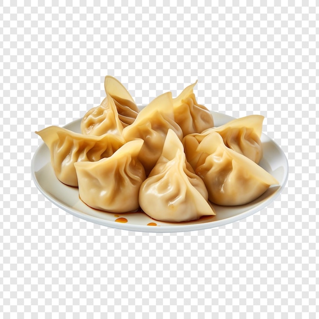 PSD wontons isolated on transparent background