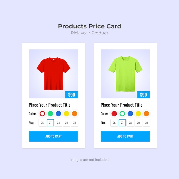 PSD woocommerce セールスカード