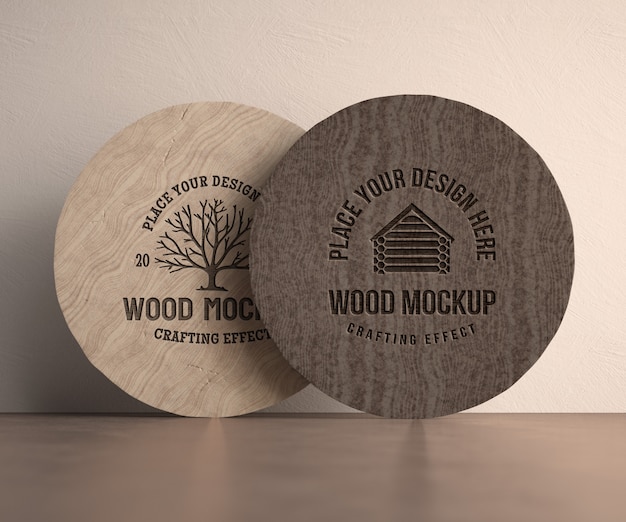 Wood board logo