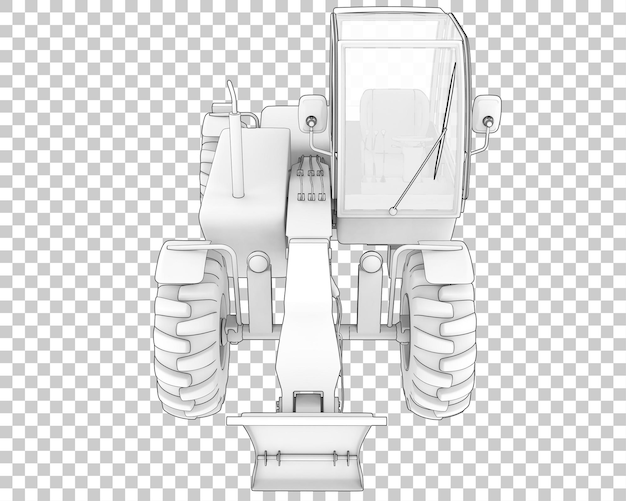 PSD 透明な背景の3dレンダリングイラストに木製切断機