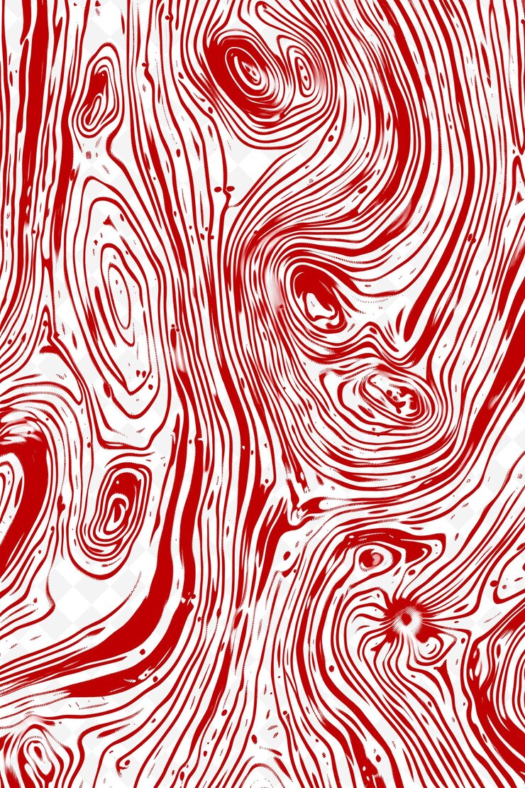 PSD wood grain swirls texture with chaotic intertwined and sprea png creative overlay background decor