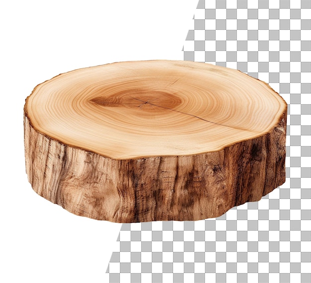 PSD wood log