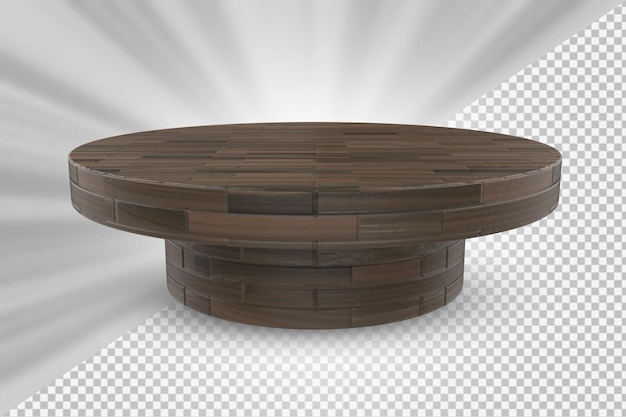 PSD piano del tavolo in legno