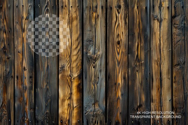 PSD wood texture background with wood planks grunge wood paint effect on transparent background