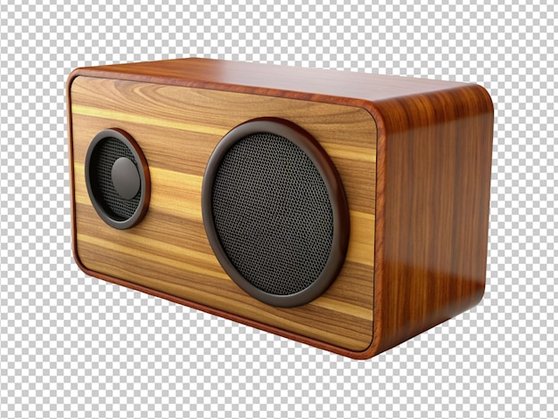 Wooden audio speaker