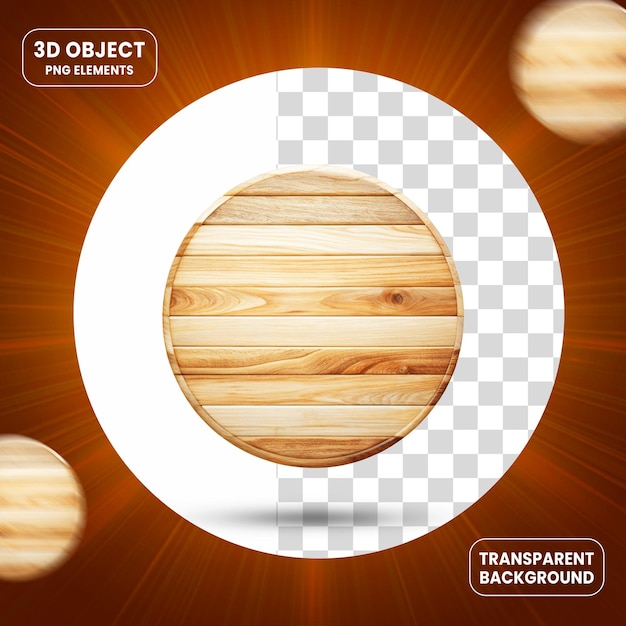 wooden box png isolated on transparent background