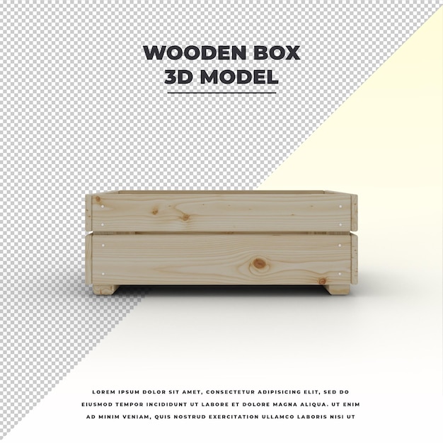 Wooden box