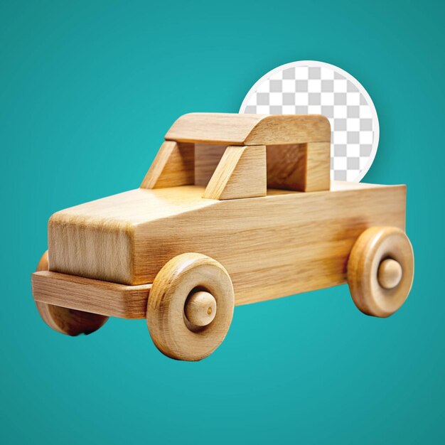 PSD wooden car toy