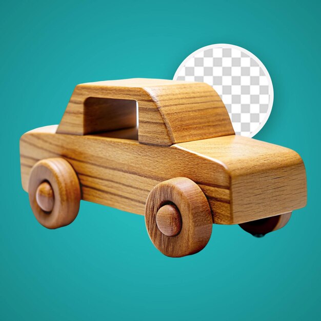 PSD wooden car toy