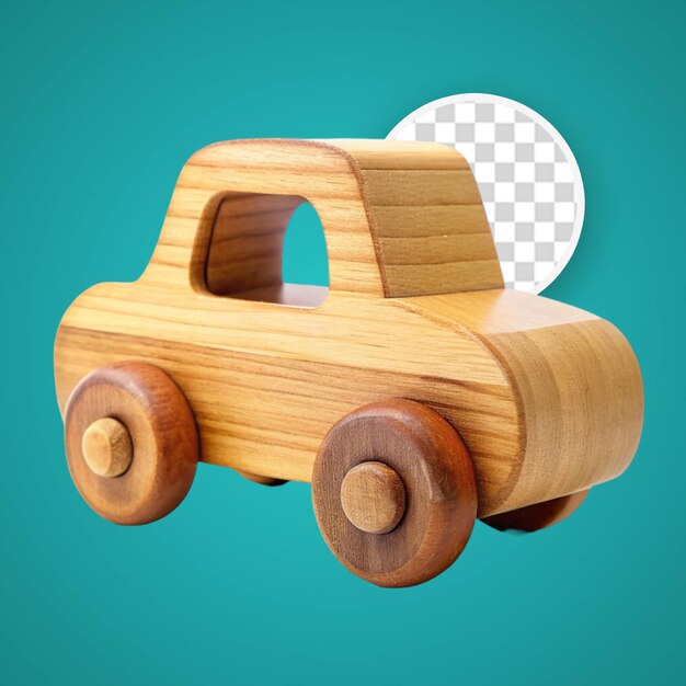 PSD wooden car toy