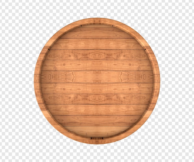 Wooden circular board