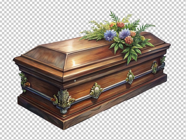 PSD wooden coffin