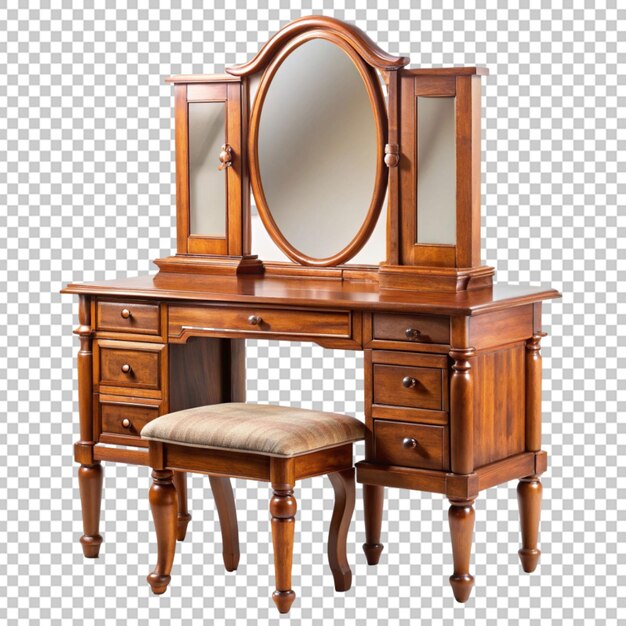 PSD wooden dressing table