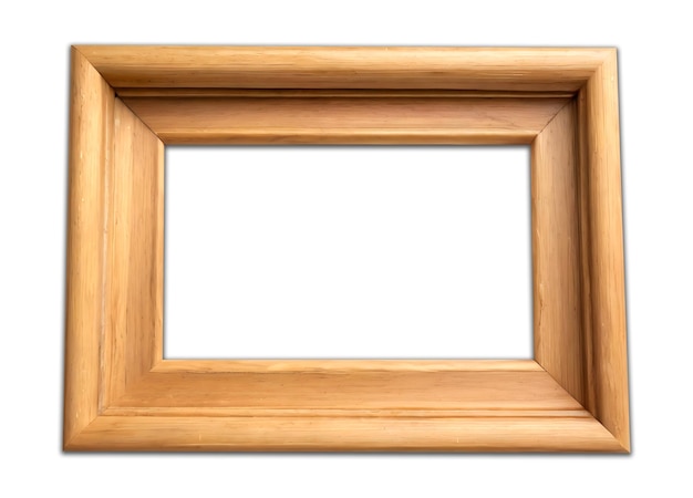 PSD wooden frame design psd