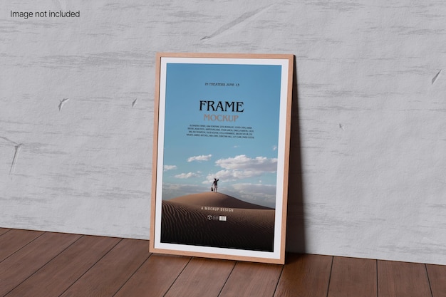 Wooden Frame Mockup