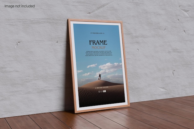 Wooden Frame Mockup