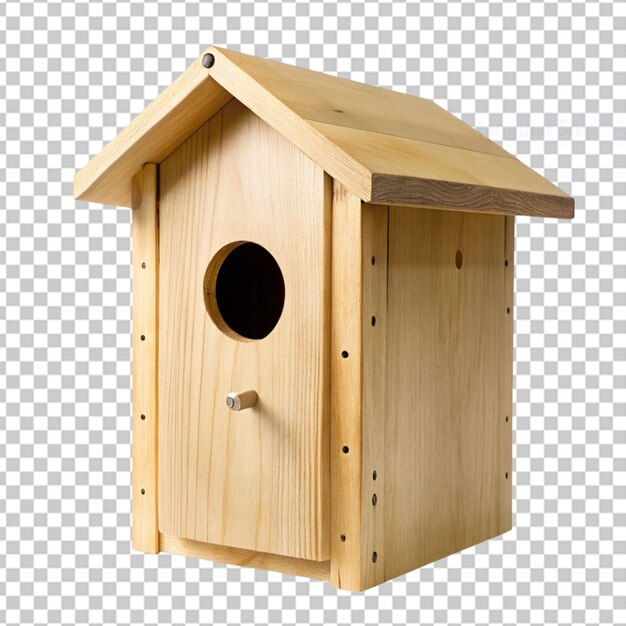 PSD wooden outdoor dog house illustration