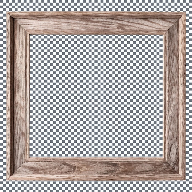 PSD wooden picture frame