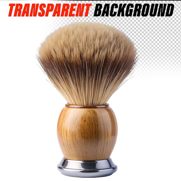 PSD wooden shaving brush