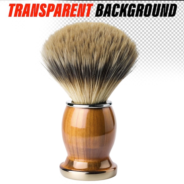 PSD wooden shaving brush