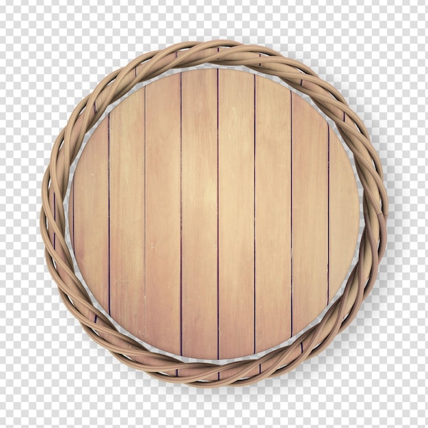 Wooden Sign 3D Render