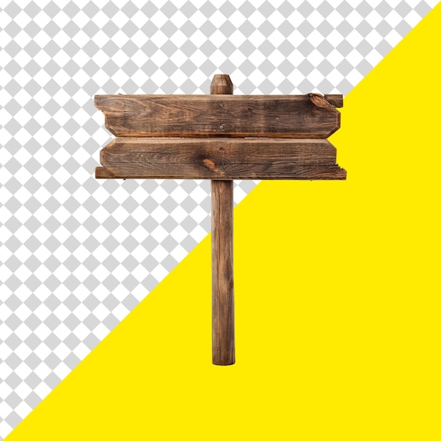 Wooden sign icon