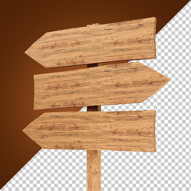 Wooden sign with editable texts 4