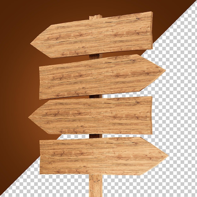 Wooden sign with editable texts 6