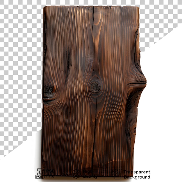 Cartello di legno isolato su uno sfondo trasparente striscione di legno vuoto png