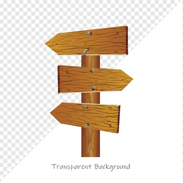 wooden signpost with directional arrows