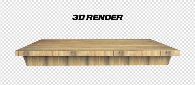 PSD wooden table foreground