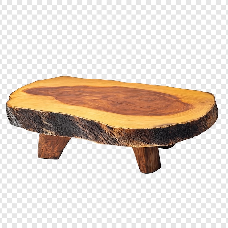 PSD a wooden table with a round top that says  free  on it