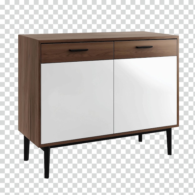 a wooden table with a white drawer and a white drawer with the word quot on it